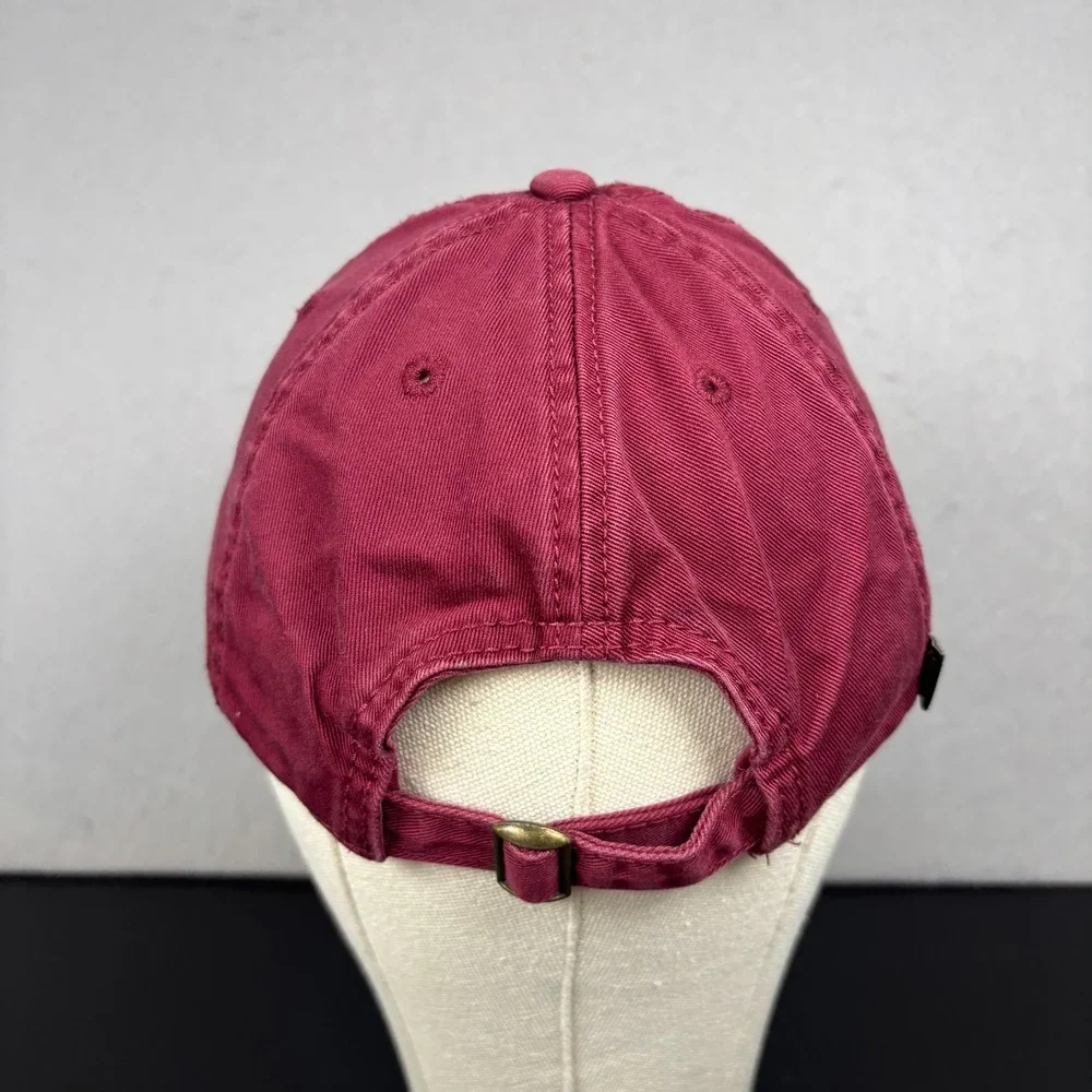 Bates College Legacy Maroon Relaxed Twill Adjustable Baseball Cap Unisex Hat OS